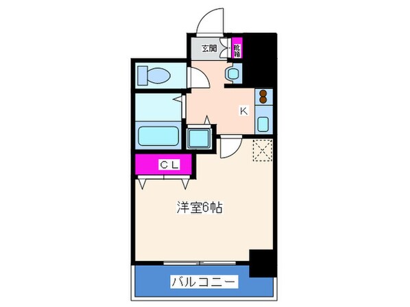 リンクパラッツオ上本町の物件間取画像